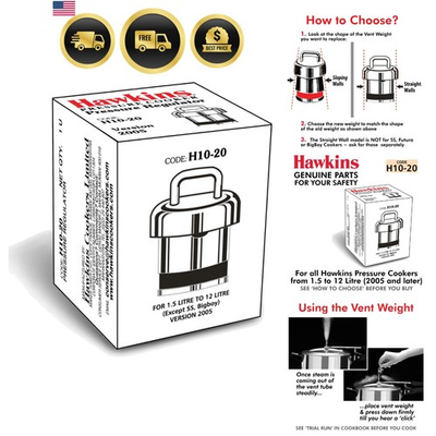 #ad #ad Brass Vent Weight Pressure Regulator For All Pressure Cookers From 1.5 Litre ... $22.73