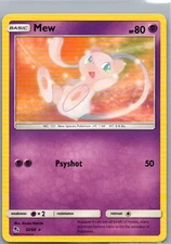 Mew Rare Hidden Fates 32/68 NM