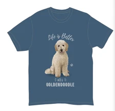 Goldendoodle Unisex 100% Cotton T-Shirt - Super Soft & Comfortable, X-Large