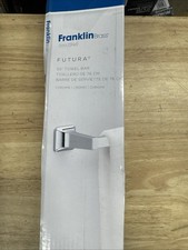 Futura 30 in. Wall Mount Towel Bar Bath Hardware Accessory in Polished Chrome