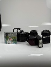 Minolta Maxxum 7000i 35mm SLR Camera kit with 2 lenses, flash