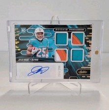 2024 Absolute Football Jaylen  Wright RC Auto Quad Patch /299 