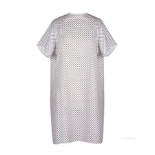 Linteum Textile Supply 12 Pack Hospital Patient Gown for Medical Exam - Economy