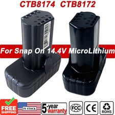 Ctb8174 Battery For Snap-on 14.4v Microlithium Ctb8172 Ct861db Ctc722 Ct825db Us Ctb8174 Battery For Snap-on 14.4v Microlithium Ctb8172 Ct861db Ctc722 Ct825db Us