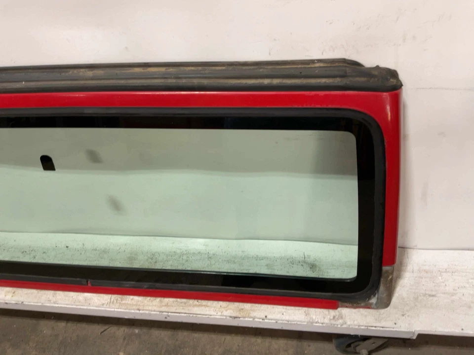 Marco de parabrisas Jeep TJ Wrangler OEM con vidrio rojo llama PR4 1997-2002 045005 Foto 4 de 4