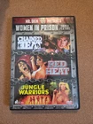 CHAINED HEAT/RED HEAT/JUNGLE WARRIORS TRIPLE BILL DVD(SUPER RARE)