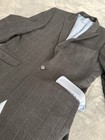 Holland Esquire Black Great Details Wool Blazer Jacket 38R Saville Uk England — photo 3