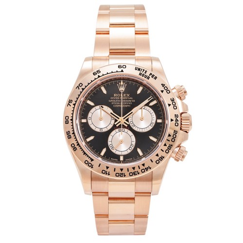 Rolex Cosmograph Daytona 126505 Rose Gold 40.0mm Black Dial Au...