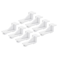 Freezer Shelf Clips, Refrigerator Clip Kits Cooler Shelf Support 1.89x0.69x0.89"