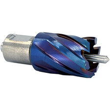 7/16 In. X 1 In. Naco Blue (Nano-Composite) Coated Annular Cutter with Pilot Pin
