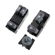 Master Power Window Switch Mirror Control Driver, Passenger Mirror 2 Doors