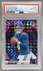 Jaxson Dart 2025 Panini Mosaic #362 Pink Spectris Prizm FOTL RC /13 PSA 10
