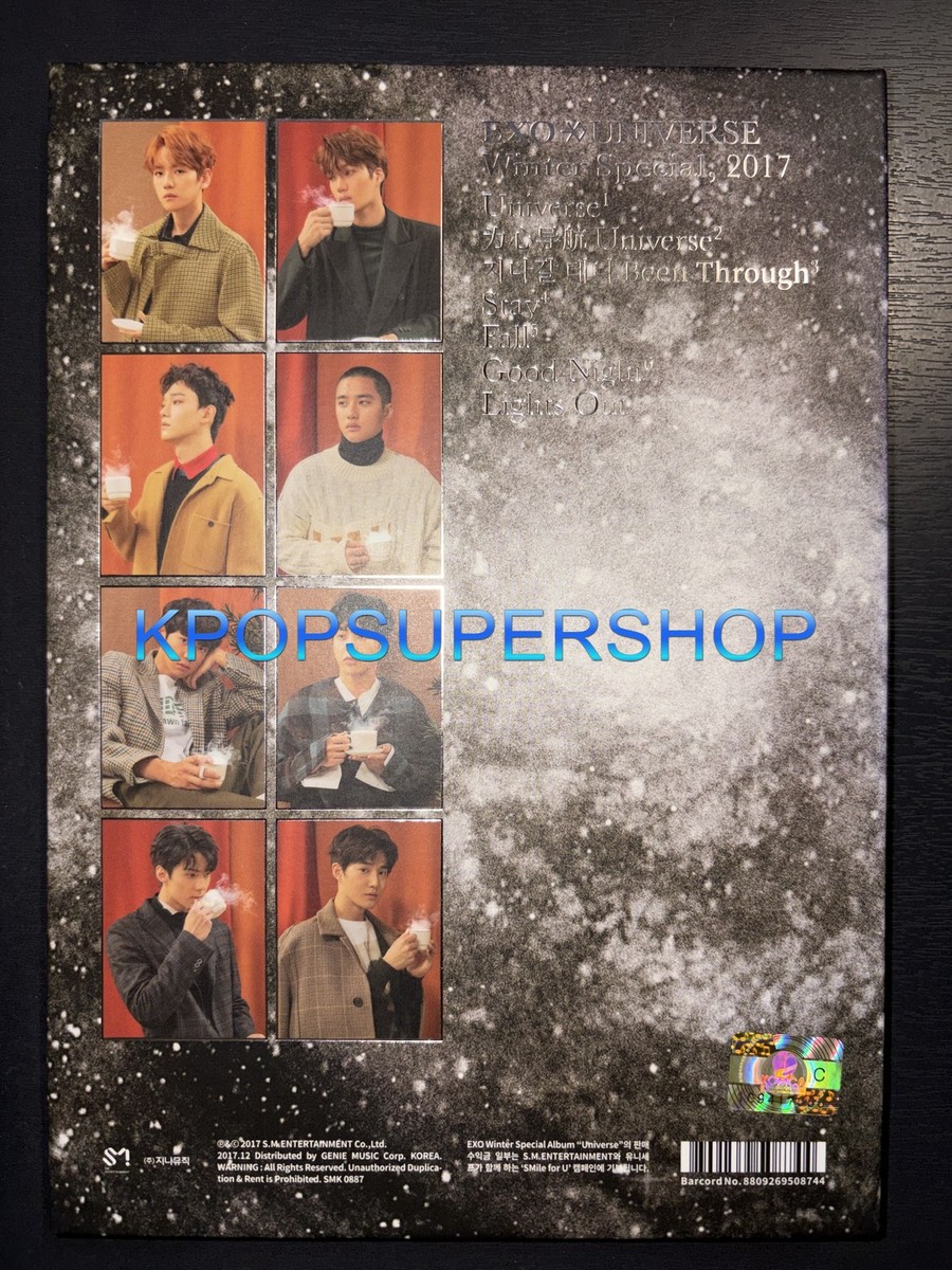 EXO Winter Special Album 2017 Universe CD Photobook Sehun