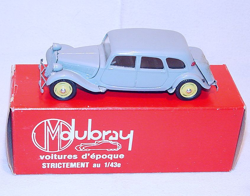 Miniature Dubray 1/43 Citroën C4 1929 – Conduite Intérieure – Bon état, Boîte D'origine