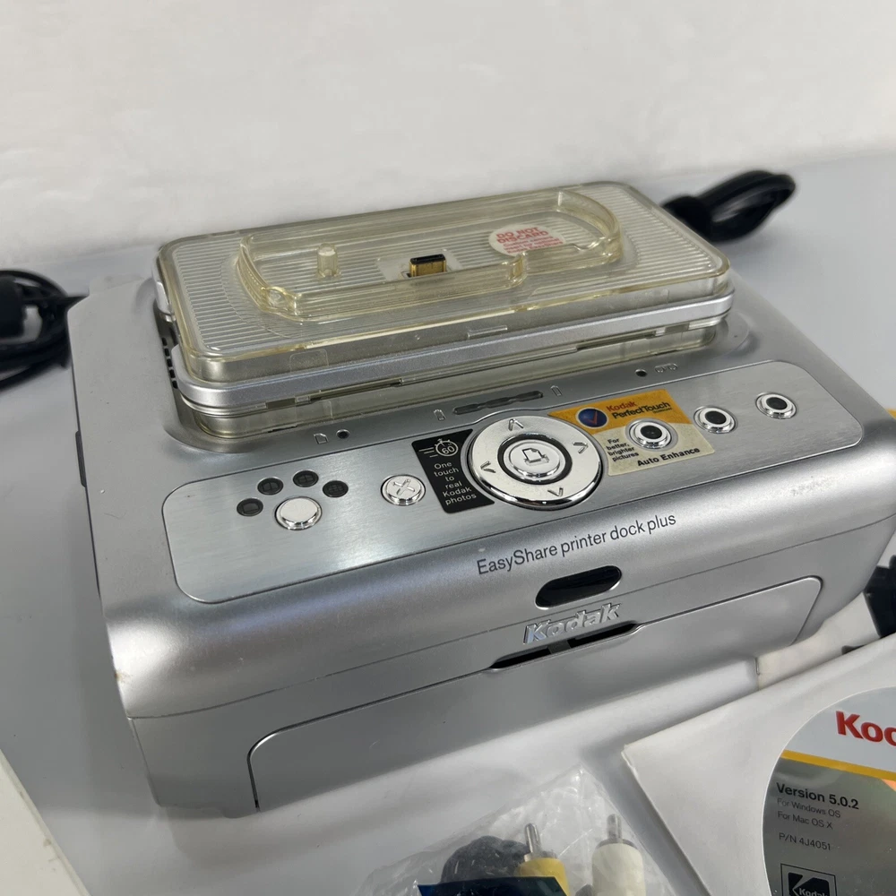 Kodak Easyshare Photo Printer Digital Camera Dock Plus With Cables NO CAMERA