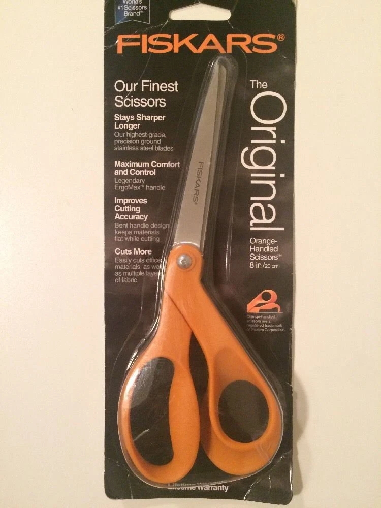 Fiskars 8 Fabric Scissors 078484094518, Fiskars Sewing Scissors