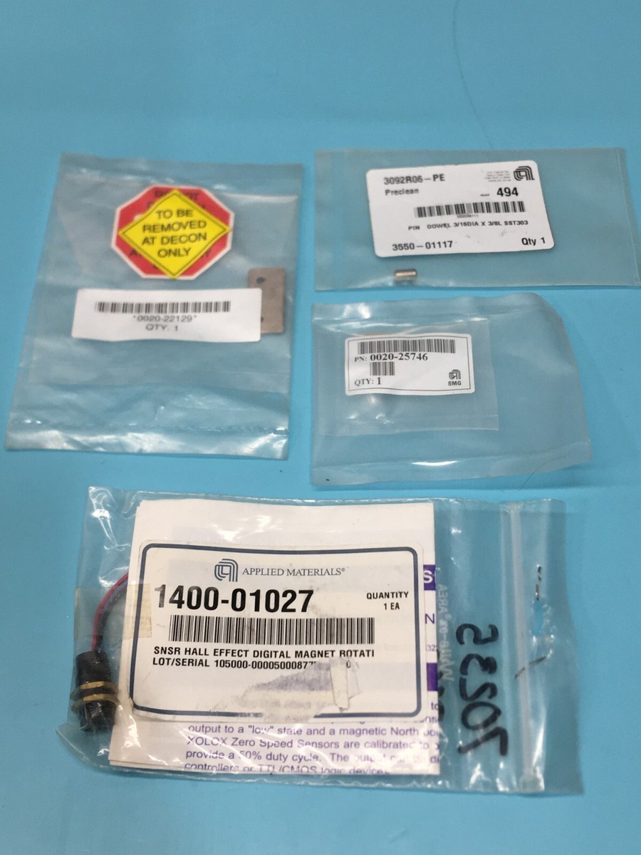 AMAT 1400-01027 SENSOR HALL EFFECT DIGITAL MAGNET + AMAT 0020