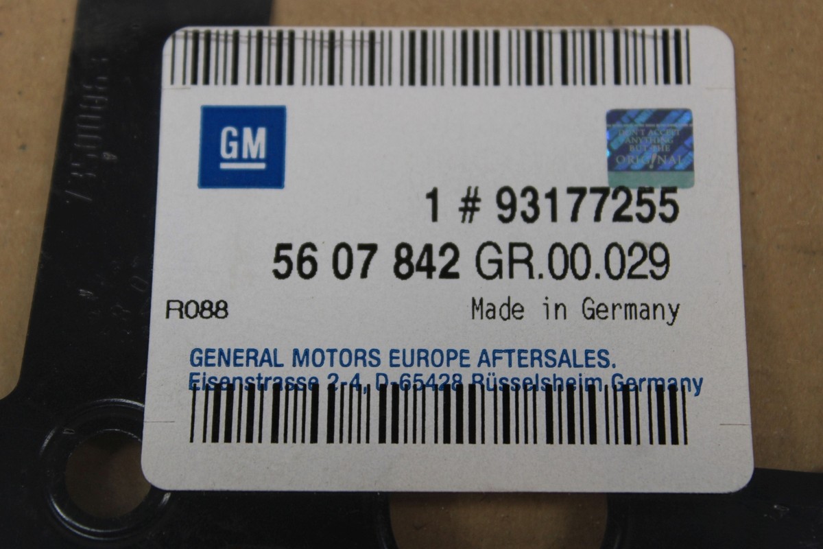 GM General Motors 93177255 5607842 Ventildeckeldichtung NOS NEU