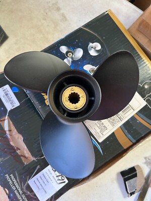 10 3/8 x 14 Aluminum Outboard Propeller fit Mercury Engines 25-70HP,13 Tooth,RH