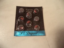 DUPONT RED FLINTS 8 PIECE STONES REF 650