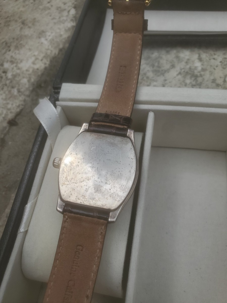 SEIKO LAUREL　LJAK600 銀無垢　18k PGベゼル セイコー SEIKO ”4S メカニカル ローレル LAUREL” 銀無垢ケース