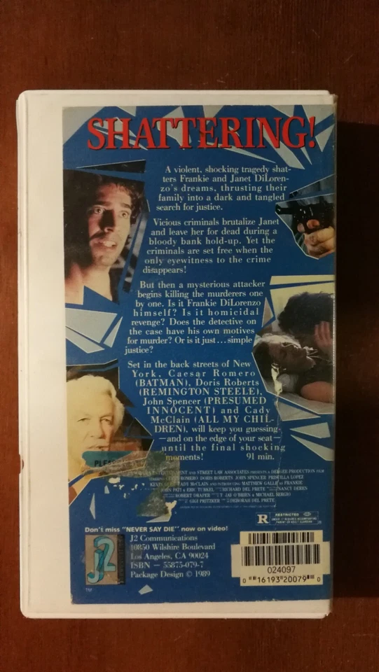 SIMPLE JUSTICE (VHS) CAESAR ROMERO  - Image 2 of 2