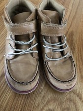 Osh Gosh Boys Hook and Loop Boots Brown Size US 13