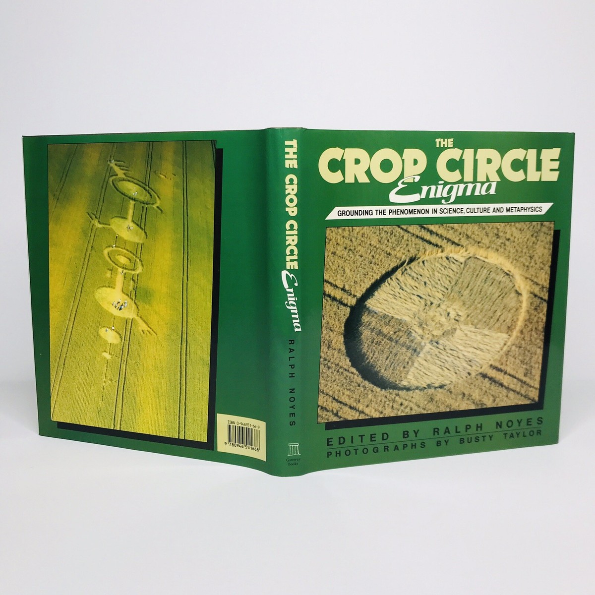 The Crop Circle Enigma Ralph Noyes 1990 First Edition Hardcover 