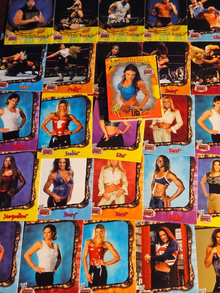 2002 FLEER WWE ABSOLUTE DIVAS YOU PICK SEE SCANS OF EVERY CARD BEAUTIFUL GIRLS!! - Image 2 of 2