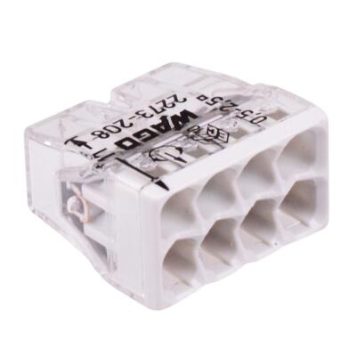 50 x Wago 8-Way Push Wire Connector 24A 2273-208