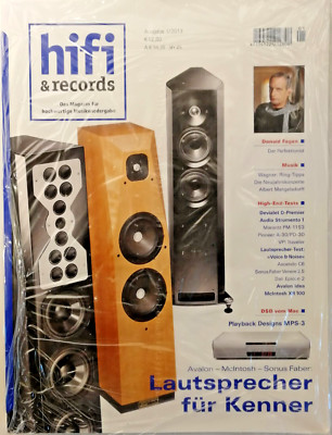 HiFi & Records 1/2013 Avalon McIntosh Sonus Faber Playback Designs MPS-3
