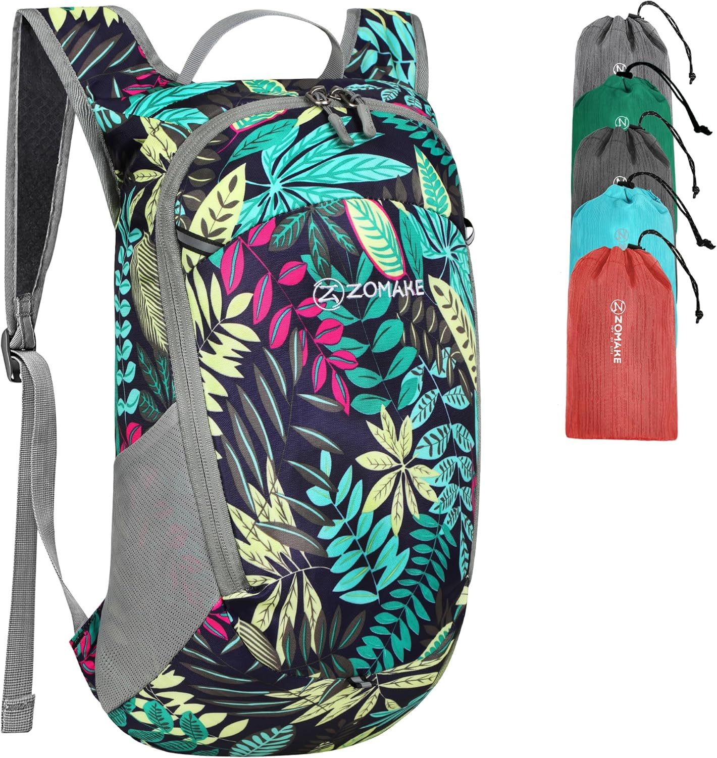 Mochila ultraligera plegable de 18 l, tamaño pequeño