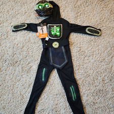Hyde  Eek : Light Up "Phantom Ninja" Halloween Costume, Size Boys Small, NWT