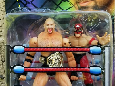 ToyBiz 1999 Smash 'n Slam WCW Goldberg W/ Masked Wrestler