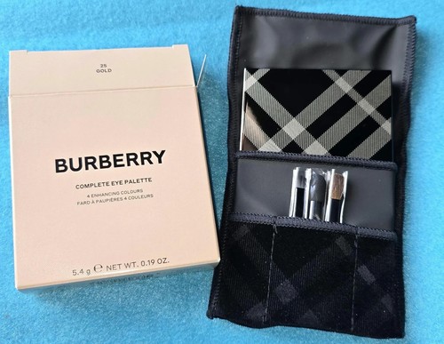 Burberry Beauty Gold No25 Complete Eye Palette with applicator brushes signature - Picture 9 of 9