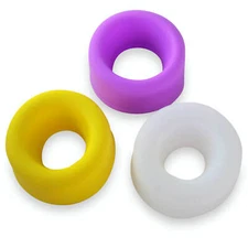 LeLuv Penis Pump Silicone Sleeves Premium Set of 3 for 2.0"-2.5" Cylinders