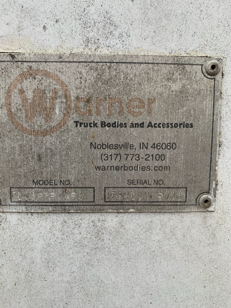 2008 Ford F550 F450 F350 Utility Box Body Dually Warner Truck Bodies