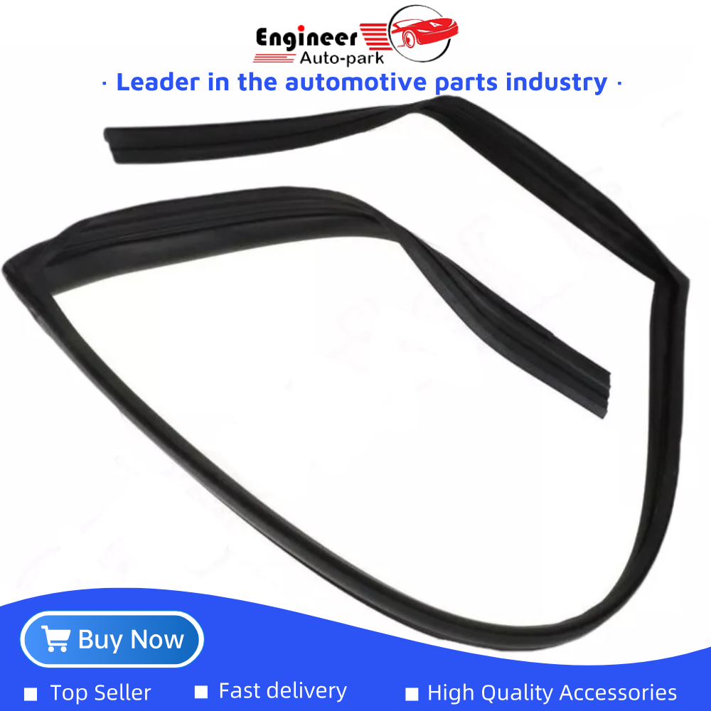 03-07 Accord Left Rear Window Glass Guide Rubber Seal Channel Molding