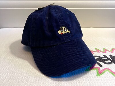 Crayon Shin-Chan Official Baseball Cap Mütze Cord RARE Japan Anime