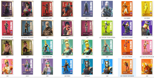 ENTIRE Fortnite Cards Panini COMPLETED ALL 300 LEGENDARY EPIC BASE BLACK KNIGHT! - Picture 10 of 12