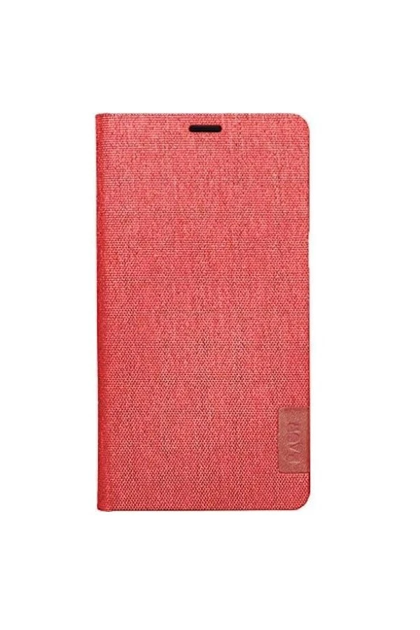 LAUT - Funda tipo folio tejida APEX para Samsung Galaxy Note8 - Tela coral Foto 2 de 4