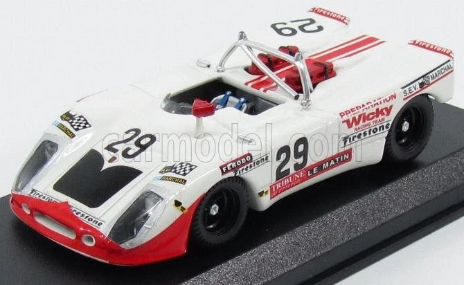 MODELLINO AUTO STATICO BEST PORSCHE 908/2 FLUNDER #29 24H LE MANS 1971 1/43 - Immagine 4 di 4