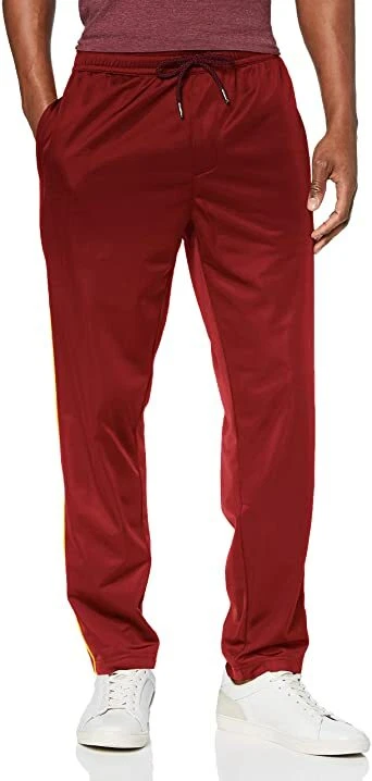 Armani Exchange A/X Mens Vintage Red Logo Tape Track Pants Trouser Relax Jogger