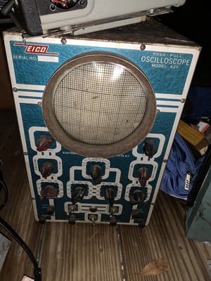 Vintage 1956 Eico Oscilloscope Model 425