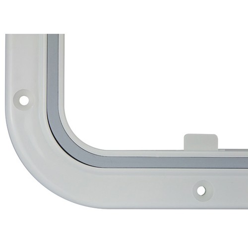 Access Hatch White Europa 375mm x 280mm Italian Made ASA Plastic MADE IN ITALY - Picture 5 of 5