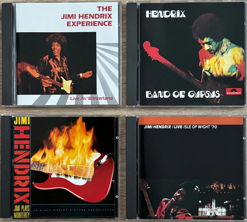 Jimi Hendrix -  Footlights - 4 CD Box - Special Limited Box Set  MINT - Bild 3 von 4