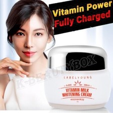 Label Young Vitamin Milk Whitening Cream 55g Brightening Cream Lightening Cream