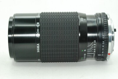 SIGMA ZOOM-KⅢ 1:3.5〜4  f=75〜210mm φ52 Excllent] SIGMA Zoom K-III 75-210mm F/3.5-4.5 Lens /for Olympus OM
