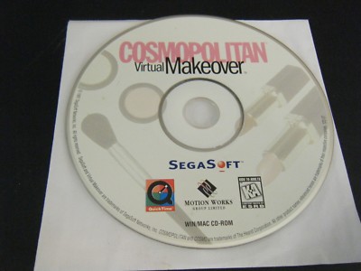 Cosmopolitan Virtual Makeover (PC & MAC, 1997) - Disc Only!!!