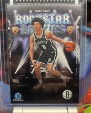 2025-26 Bowman Basketball - Rockstar Rookies Nolan Traore #RR-19 RC Rookie Nets
